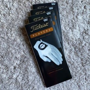 Titleist Women’s Golf Glove: set of 4